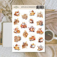 Stickers Plan & Plot Studio Vinyl - Apples & Cinnamon - 1 - Plan & Plot Studio - Tidformera