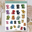 Stickers Plan & Plot Studio Vinyl - Baby Dragons - 1 - Plan & Plot Studio - Tidformera