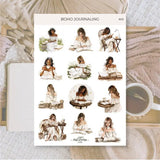 Stickers Plan & Plot Studio Vinyl - Boho Journaling - 1 - Plan & Plot Studio - Tidformera