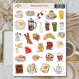 Stickers Plan & Plot Studio Vinyl - Breakfast Food - 1 - Plan & Plot Studio - Tidformera
