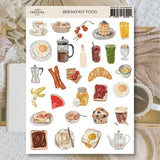 Stickers Plan & Plot Studio Vinyl - Breakfast Food - 1 - Plan & Plot Studio - Tidformera