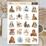 Stickers Plan & Plot Studio Vinyl - Cold Day - 1 - Plan & Plot Studio - Tidformera