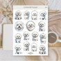 Stickers Plan & Plot Studio Vinyl - Coton de tulear - 1 - Plan & Plot Studio - Tidformera