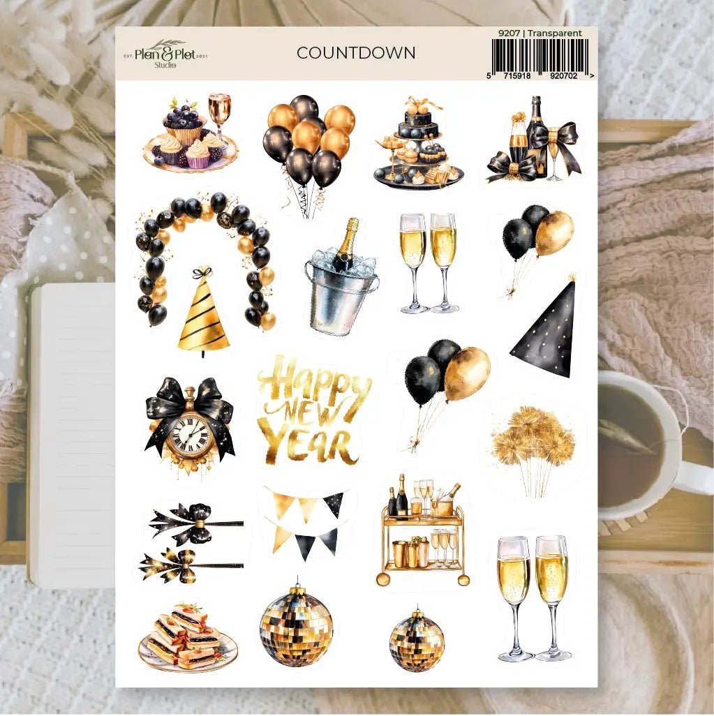 Sticker Sprout Countdown Stickers Plan & Plot Studio Vinyl - Countdown – Tidformera