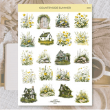 Stickers Plan & Plot Studio Vinyl - Countryside Summer - 1 - Plan & Plot Studio - Tidformera
