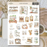 Stickers Plan & Plot Studio Vinyl - Cozy Kitchen - 1 - Plan & Plot Studio - Tidformera