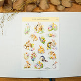 Stickers Plan & Plot Studio Vinyl - Cute Easter Bunny - 2 - Plan & Plot Studio - Tidformera