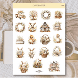 Stickers Plan & Plot Studio Vinyl - Cute Easter - 1 - Plan & Plot Studio - Tidformera