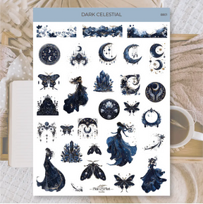 Stickers Plan & Plot Studio - Vinyl - Dark celestial - 1 - Plan & Plot Studio - Tidformera
