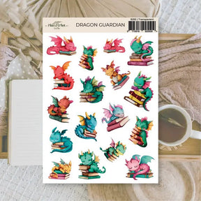 Stickers Plan & Plot Studio Vinyl - Dragon Guardian - 1 - Plan & Plot Studio - Tidformera