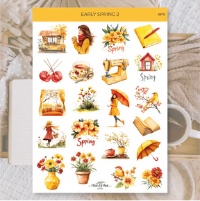 Stickers Plan & Plot Studio Vinyl - Early spring 2 - 2 - Plan & Plot Studio - Tidformera