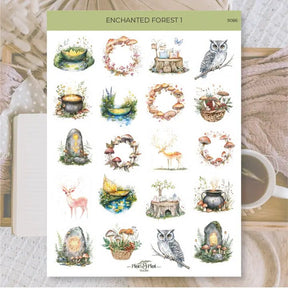 Stickers Plan & Plot Studio Vinyl - Enchanted forest 1 - 1 - Plan & Plot Studio - Tidformera