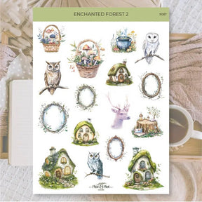 Stickers Plan & Plot Studio Vinyl - Enchanted forest 2 - 1 - Plan & Plot Studio - Tidformera