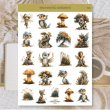 Stickers Plan & Plot Studio Vinyl - Enchanted Garden 3 - 1 - Plan & Plot Studio - Tidformera