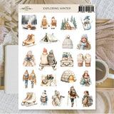 Stickers Plan & Plot Studio Vinyl - Exploring Winter - 1 - Plan & Plot Studio - Tidformera