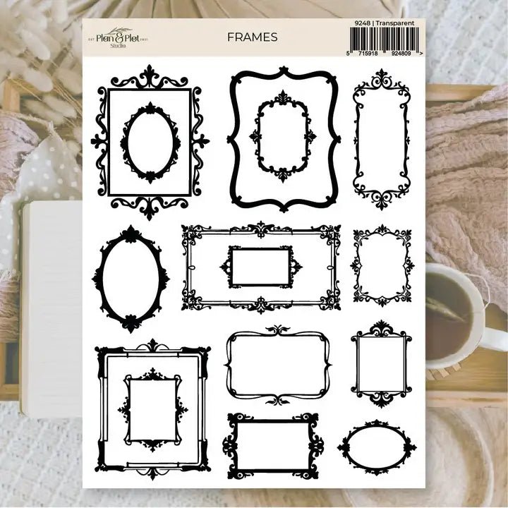 Stickers Plan & Plot Studio Vinyl - Frames - 1 - Plan & Plot Studio - Tidformera