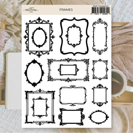 Stickers Plan & Plot Studio Vinyl - Frames - 1 - Plan & Plot Studio - Tidformera