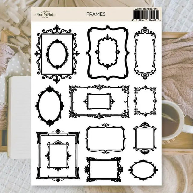 Stickers Plan & Plot Studio Vinyl - Frames - 1 - Plan & Plot Studio - Tidformera