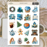 Stickers Plan & Plot Studio Vinyl - Frosty Days - 1 - Plan & Plot Studio - Tidformera