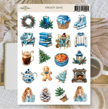 Stickers Plan & Plot Studio Vinyl - Frosty Days - 1 - Plan & Plot Studio - Tidformera