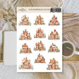 Stickers Plan & Plot Studio Vinyl - Gingerbread House - 1 - Plan & Plot Studio - Tidformera