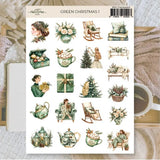 Stickers Plan & Plot Studio Vinyl - Green Christmas 1 - 1 - Plan & Plot Studio - Tidformera