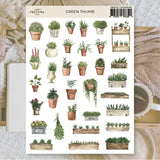Stickers Plan & Plot Studio Vinyl - Green thumb - 1 - Plan & Plot Studio - Tidformera
