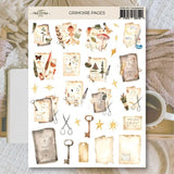Stickers Plan & Plot Studio Vinyl - Grimoire Pages - 1 - Plan & Plot Studio - Tidformera