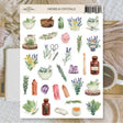 Stickers Plan & Plot Studio Vinyl - Herbs & crystals - 1 - Plan & Plot Studio - Tidformera