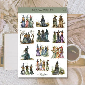 Stickers Plan & Plot Studio Vinyl - Medieval Witches - 1 - Plan & Plot Studio - Tidformera