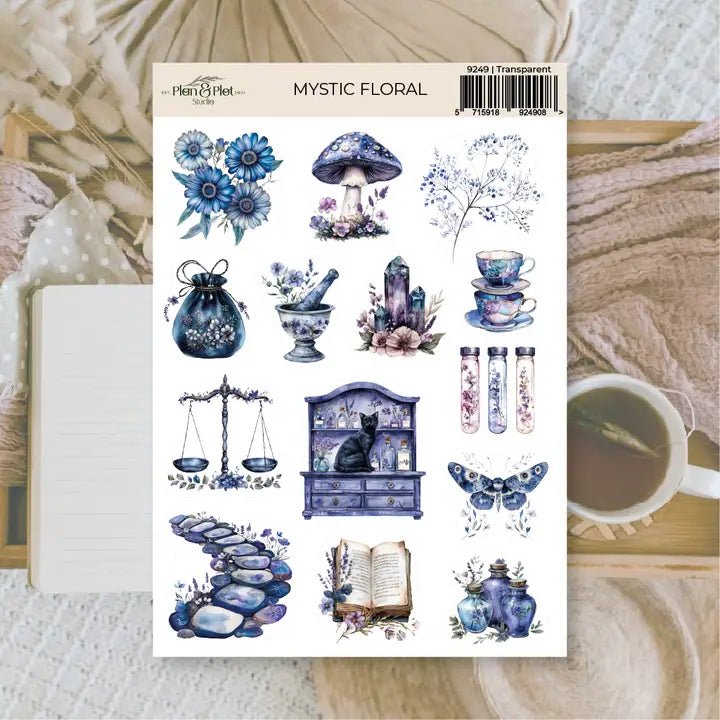 Stickers Plan & Plot Studio Vinyl - Mystic Floral - 1 - Plan & Plot Studio - Tidformera