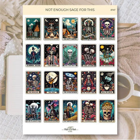 Stickers Plan & Plot Studio Vinyl - Not Enough Sage - 1 - Plan & Plot Studio - Tidformera