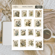 Stickers Plan & Plot Studio Vinyl - Pastel Stamps - 1 - Plan & Plot Studio - Tidformera