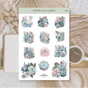 Stickers Plan & Plot Studio Vinyl - Pastel Succulents - 1 - Plan & Plot Studio - Tidformera