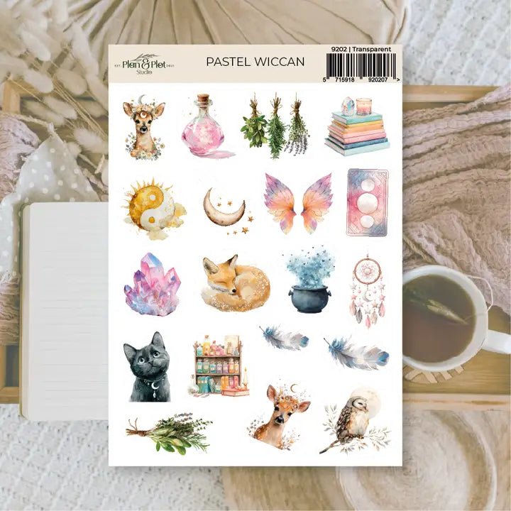 Stickers Plan & Plot Studio Vinyl - Pastel Wiccan - 1 - Plan & Plot Studio - Tidformera
