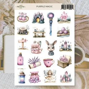 Stickers Plan & Plot Studio Vinyl - Purple Magic - 1 - Plan & Plot Studio - Tidformera