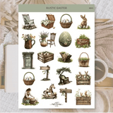 Stickers Plan & Plot Studio Vinyl - Rustic Easter 1 - 1 - Plan & Plot Studio - Tidformera