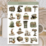 Stickers Plan & Plot Studio Vinyl - Rustic Easter 2 - 1 - Plan & Plot Studio - Tidformera