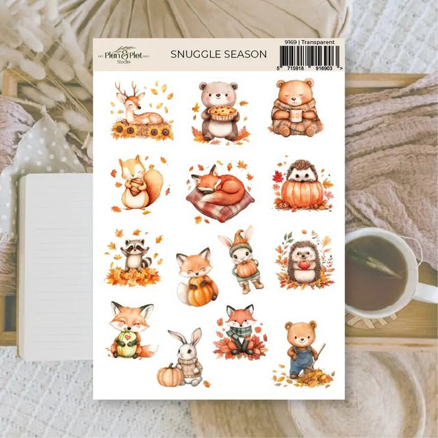 Stickers Plan & Plot Studio Vinyl - Snuggle Season - 1 - Plan & Plot Studio - Tidformera