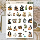 Stickers Plan & Plot Studio Vinyl - Spooky witch - 1 - Plan & Plot Studio - Tidformera