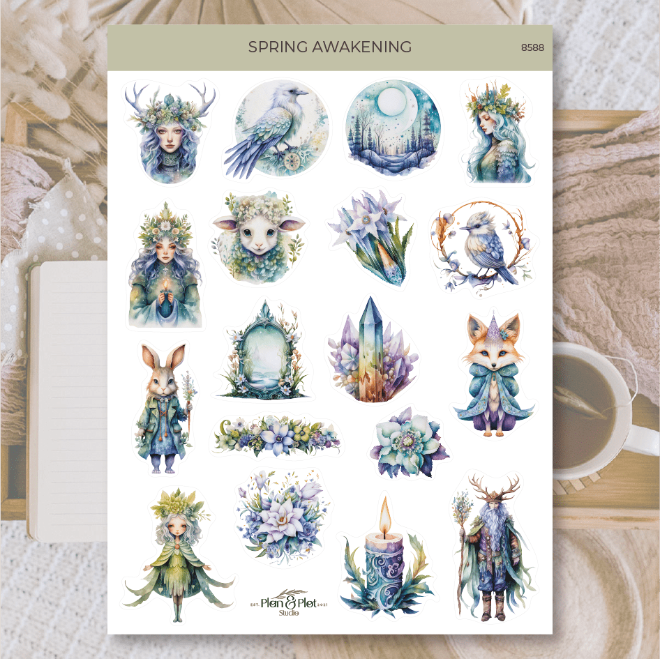 Stickers Plan & Plot Studio - Vinyl - Spring awakening - 1 - Plan & Plot Studio - Tidformera
