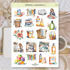 Stickers Plan & Plot Studio Vinyl - Spring cleaning 2 - 1 - Plan & Plot Studio - Tidformera