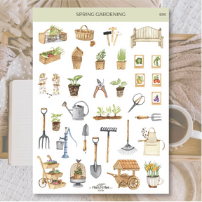 Stickers Plan & Plot Studio Vinyl - Spring gardening - 1 - Plan & Plot Studio - Tidformera