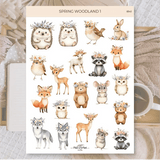 Stickers Plan & Plot Studio Vinyl - Spring Woodland 1 - 1 - Plan & Plot Studio - Tidformera