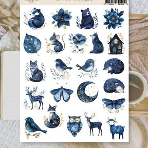 Stickers Plan & Plot Studio Vinyl - Starry Animals 3 - 1 - Plan & Plot Studio - Tidformera