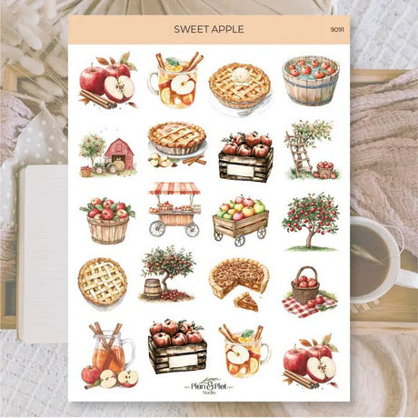 Stickers Plan & Plot Studio Vinyl - Sweet apple - 1 - Plan & Plot Studio - Tidformera