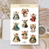 Stickers Plan & Plot Studio Vinyl - Vintage Angels - 1 - Plan & Plot Studio - Tidformera