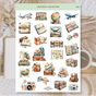 Stickers Plan & Plot Studio - Vinyl - Vintage vacation - 1 - Plan & Plot Studio - Tidformera
