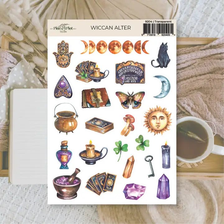 Stickers Plan & Plot Studio Vinyl - Wiccan Alter - 1 - Plan & Plot Studio - Tidformera