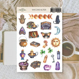 Stickers Plan & Plot Studio Vinyl - Wiccan Alter - 1 - Plan & Plot Studio - Tidformera